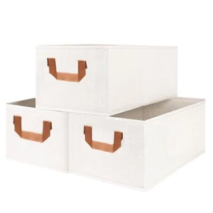 Large Storage Bins for Shelves Fabric Storage Baskets for Organizing Clothes ... - Picture 1 of 6