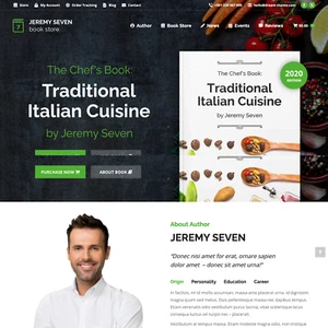 Book Store Website Design with Free VPS Web Hosting and Installation - Picture 1 of 8