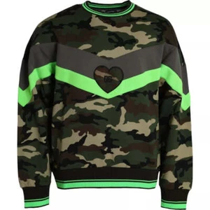 Dolce&Gabbana Men Multicolor Sweatshirt Cotton Blend Camouflage Pullover IT 52 - Picture 1 of 5