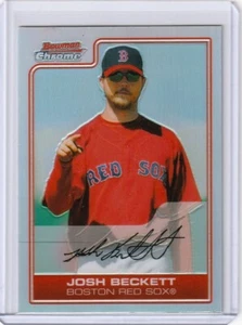 2006 Bowman Chrome Refractor Josh Beckett #113 - Picture 1 of 2