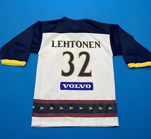 Atlanta Thrashers Jersey Large Kari Lehtonen Volvo Giveaway White - Picture 1 of 6