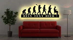 LED Wandbild Bild Buch Bücher Buchbinder Bücherei Bibliothek Schild Buchgeschenk - Bild 1 von 8