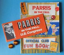 STAN PARRIS - 1972 - HOUSE OF REPRESENTATIVES CAMPAIGN – BROCHURES & BUTTONS