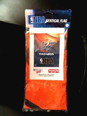 Bandera de pared colgante vertical Washington Wizards 27" x 37". Logo.  NBA Foto 1 de 2