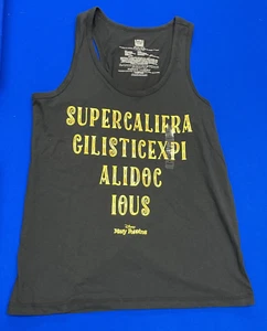 DISNEY STORE Mary Poppins 'Supercalifragilisticexpialidocious' Tank Top - NEW! - Picture 1 of 3