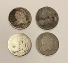 1834, 1835, 1836 & 1837 Bust Dimes Clear Dates