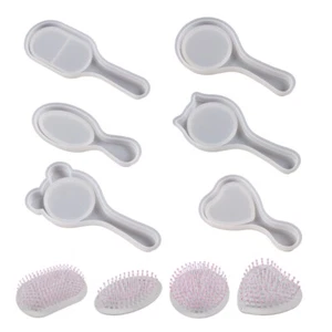 Airbags Comb Resin Molds Hairbrush Silicone Mold for DIY Comb Brush - Picture 1 of 15