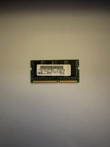 Original IBM PC100 128MB SDRAM SODIMM 100MHz 144-Pin RAM Memory 20L0265 HYU109 - Picture 1 of 2