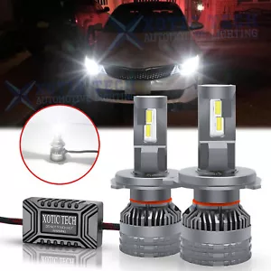 6500K H4 HB2 9003 LED Headlight Conversion Kit Hi/Lo Beam High Power Bulbs 130W - Foto 1 di 12