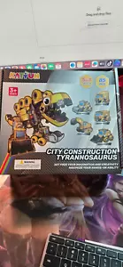 Kattun City Construction Tyrannosaurus – Open Box, Tested - Picture 1 of 3