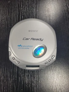 Sony Walkman D-E356CK ESPMAX Silver Car-Ready CD Player Tested Working - Picture 1 of 8