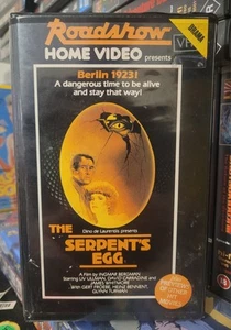 The Serpent's Egg VHS Horror Thriller Ex-Rental - Picture 1 of 4