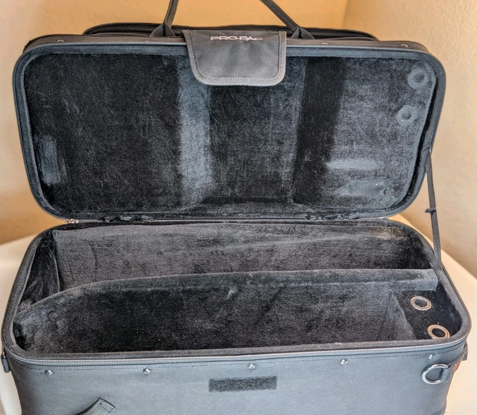 Protec PB301 PRO PAC Rectangular Trumpet Case Black Used VGC w/ Strap - Image 1 of 4
