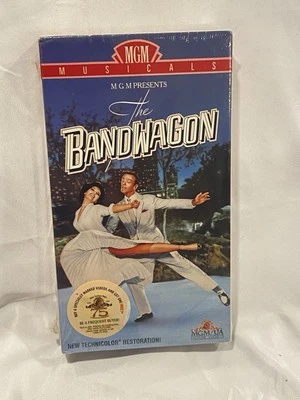 The Bandwagon Color VHS Tape MGM Fred Astaire Cyd Charisse Oscar Levant 1953 NEW - Image 1 of 2
