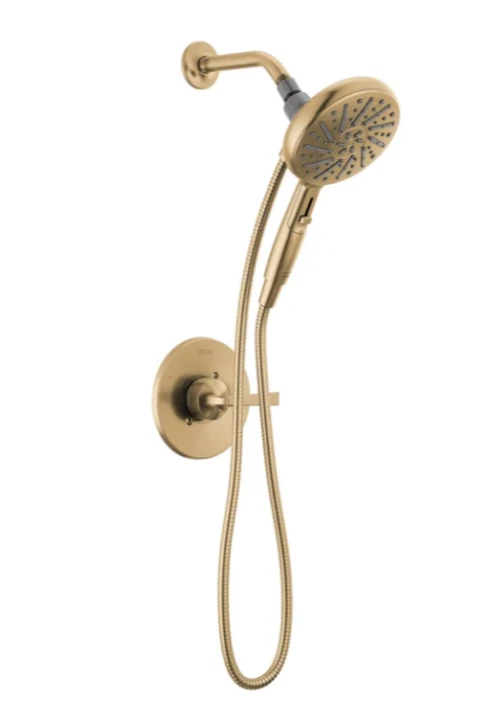 Monitor Delta Rinna Serie 14 Ducha Dorada Solo con Ducha de Mano ShoreDock Foto 1 de 1