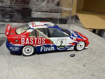 1.18 BMW 3 SERIES  RACE CAR  BASTOS /FINA  TEAM UT  MODELS  NO BOX - Image 1 of 4