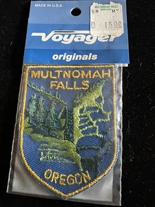 Vintage Multnomah Falls Oregon Shirt Hat Jacket Patch - Picture 1 of 3