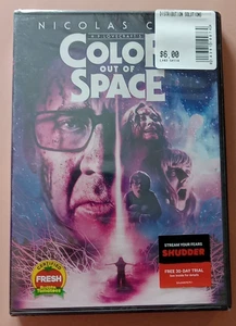 Color out of Space Brandneu DVD Versiegelt Nicolas Cage - Bild 1 von 3