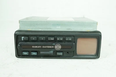 2005 Harley Touring FLTRI Road Glide OEM Harman Kardon AM FM CD Radio Player - Image 1 of 4