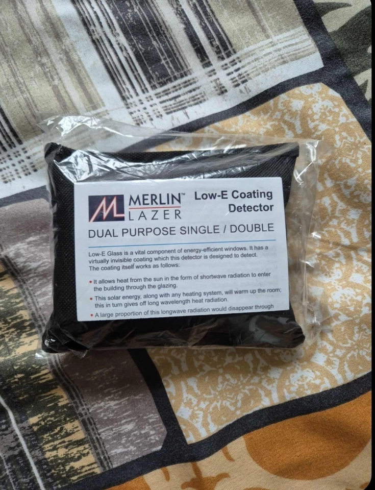 Merlin Lazer Low-E Coating Detector.