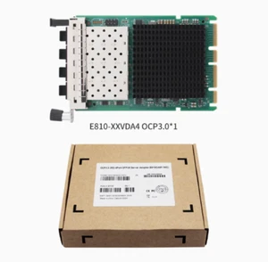 intel E810-XXVDA4 Ethernet 25GbE PCI-E 4-Port SFP28 Ethernet Network Adapter - Picture 1 of 1