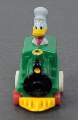Disney Donald Duck Train Toy Locomotive Vintage Happy Meal McDonald - Image 1 of 4