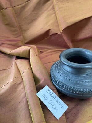 Designer Quality 100% Iridescent Silk Shantung fabrics!!! - Image 1 of 4