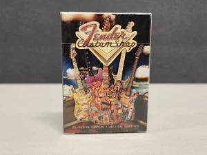 Rare Fender Custom Shop Guitar Playing Card Deck NEW - Picture 1 of 3