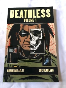 Christian Atley & Joe Blablazo Deathless Vol. ¡1 obra de arte original firmada añadida! - Imagen 1 de 6
