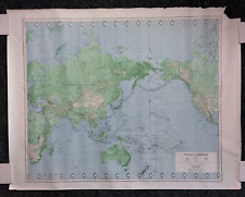 1977 PACIFIC COMMAND - CINCPAC - 652nd Engineer Battalion Map Ed. 1 - 35"x45"