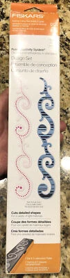 Fiskars Fuse Creativity System Design Set 0121 0118 Border Die Letterpress New - Image 1 of 3