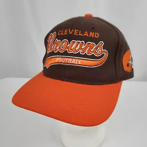 Starter Vintage 90s Cleveland Browns Script Snapback Hat Cap Wool, BROKEN SNAPS - Picture 1 of 10