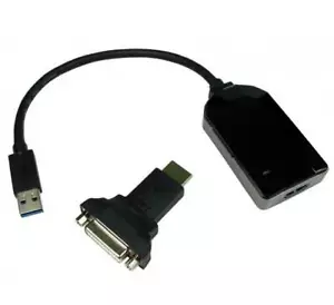 USB 3.0 TO HDMI / DVI GRAPHICS CONVERTER / ADAPTOR - 1080P - Picture 1 of 1