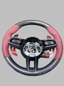 Suitable for Porsche series carbon fiber steering wheel (color selectable) - Picture 1 of 6