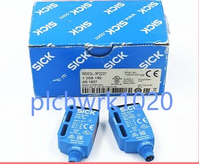 1 PCS NEW IN BOX Sick WSE9L-3P2237 pair photoelectric switch sensor 1058182 - Image 1 of 4