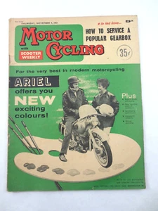 MOTOR CYCLING WITH SCOOTER WEEKLY 1961 - Imagen 1 de 3