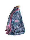 Simply Southern Swirly Sling Backpack Preppy Beach Vacation Seashell Travel