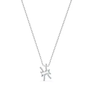 Swarovski Zodiac II Pendant Necklace, PISCES, White, Mixed Metal Finish -5563896 - Picture 1 of 5