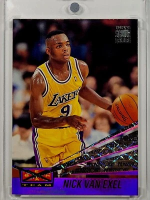 1993 Topps Stadium Club Members Only Beam Team #17 Van Exel Rare NBA - Image 1 of 2