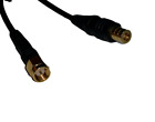 18 ft RG174 50 Ohm Low Loss Coax RF Cable SMA male to SMB Female