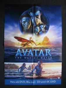 Avatar-The Way of Water Poster-ca. 84 x 58 cm-2023 Germany-20th Century Studios - Bild 1 von 1