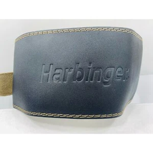 Harbinger 6" gepolsterter Leder Gewichthebergürtel - BRANDNEU!! - Bild 1 von 4