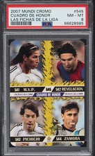 2007 Mundi Cromo Las Fichas De La Liga Lionel Messi #545 PSA 8 NM-MT