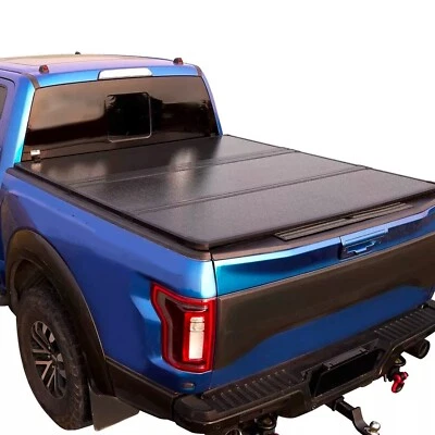 Tri-Fold Truck Tonneau Cover 5.8FT for Chevy Silverado 1500 2500 3500 2014-2018 Foto 1 de 4