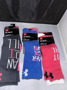 Under Armour UA NEXT kniehohe Trainingssocken Jugend Large 6 Paar Größe 1-4 - Bild 1 von 7