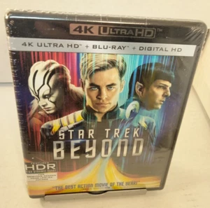 Star Trek Beyond (4K UHD+Blu-ray) NEW (Sealed)-Shipping with Tracking - Picture 1 of 9