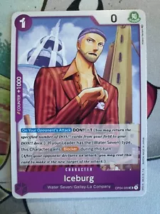 Iceburg Non Holo English One Piece TCG OP28 - Picture 1 of 1