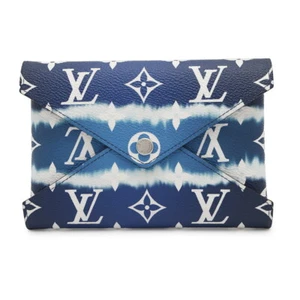 LOUIS VUITTON LV Escale Pochette Kirigami Monograma Lona Azul M69119 - Imagen 1 de 9