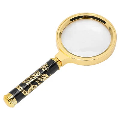 7X Magnifying Glass 70mm Vintage Handheld Magnifier for Reading Household Use - Image 1 of 4