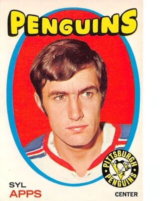 1971-72 O-Pee-Chee #77 Syl Apps RC  ** SEE NOTE - Image 1 of 3